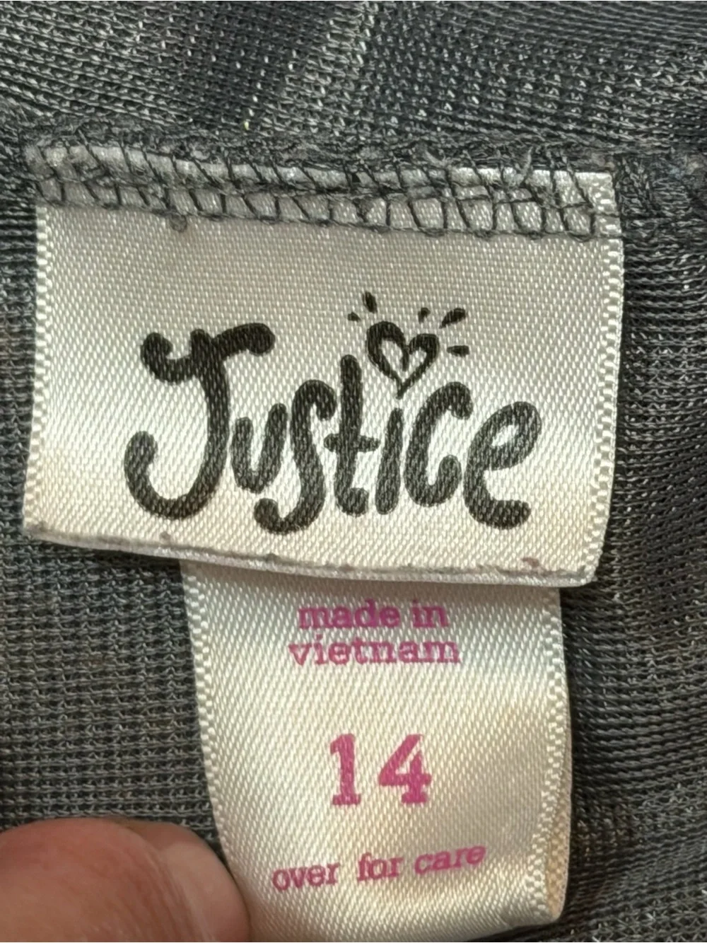 Justice Girls Gray Athletic Running Shorts Size 14 Mesh Performance Activewear